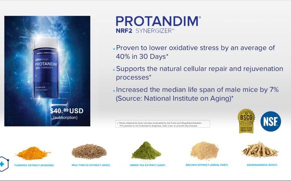 Protandim by Dr. Dottie M. Bradford (LifeVantage)