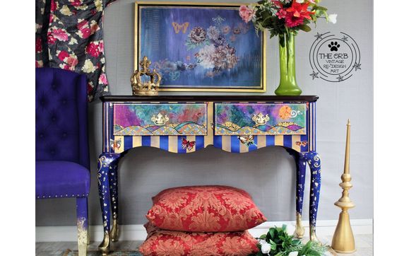 refurbished, re-designed, upcycled furniture, by The Orb Vintage ...