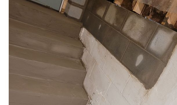 Foundation repair by All Custom Masonry