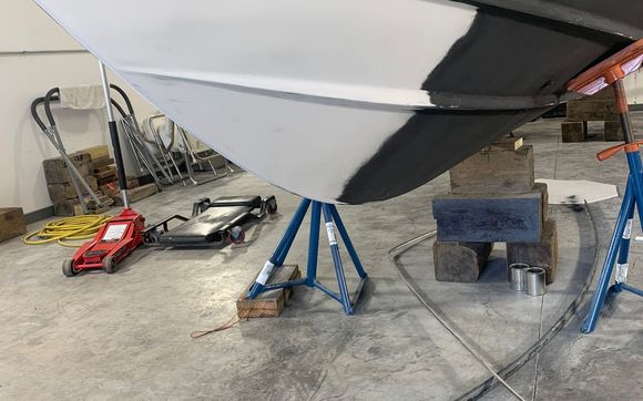 Anti fouling paint applications by Jrs custom fiberglass