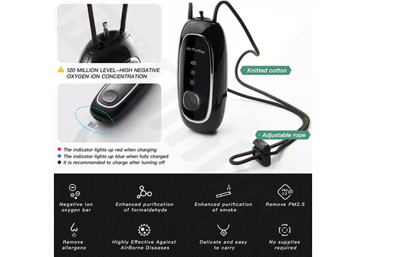Necklace portable purifier by The STORE HOUSE 