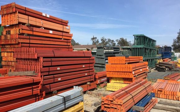 Warehouse and Tire Racking by Best buy forklift