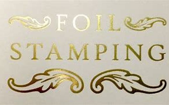 Foil Stamping by BindRite PDX