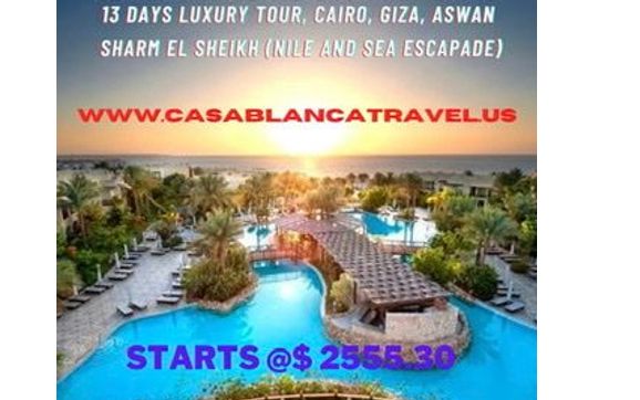 Exotic Destination Travel by Casablanca Travel services