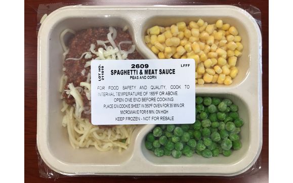 Frozen Plated Meals designed for Institutions by Langlois Fancy Frozen Foods, Inc.