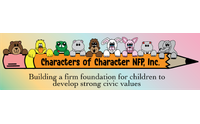 Materials to teach and reinforce character in our kids, visits, books, classes, sponsorship opportunities by Characters of Character NFP, Inc