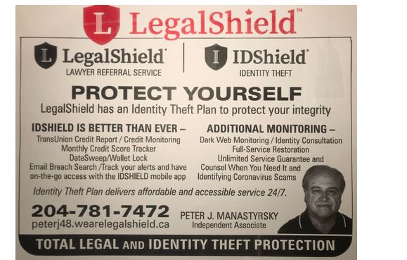 LEGALSHIELD Manitoba-IDSHIELD Protection by LegalShield Independent ...