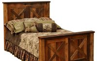 Fireside Lodge Barnwood Bedroom Furniture by Ozark Cabin Décor, LLC