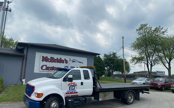 Towing Services by McBride's Custom Collision inc