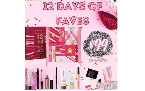 Mary kay 12 outlets days of faves set