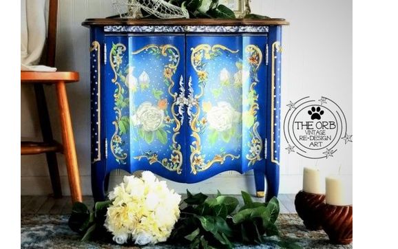 refurbished, painted, re-designed, old, vintage and antique furniture ...