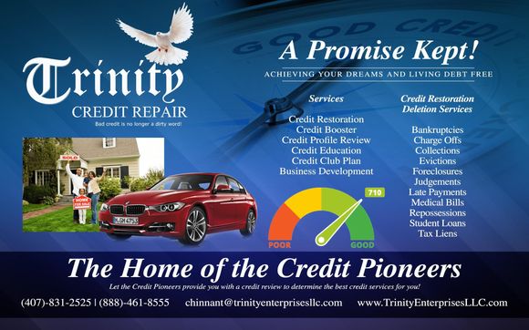 Credit Restoration and Seasoned Tradelines  by Trinity Enterprises LLC