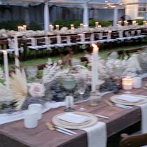 Wedding by Ocean Breeze Party Rentals