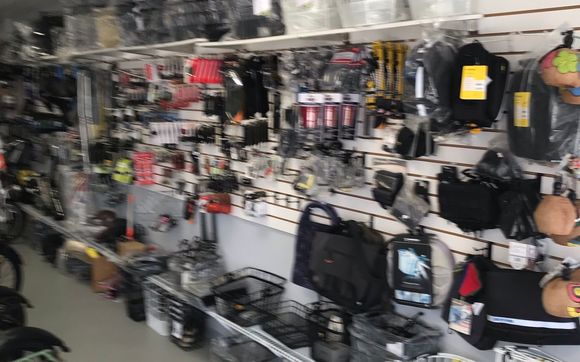 Full array of bicycle accessories  by Quicky Cycles