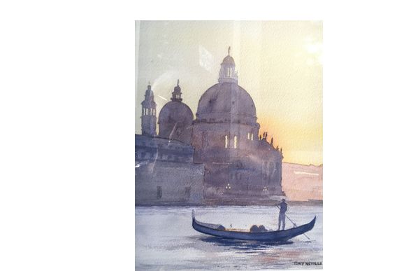 Watercolor originals and limited editions of giclée prints by Neville Art
