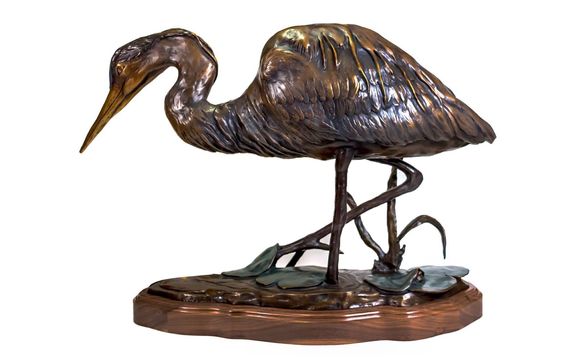 Bronze Sculpture by The Painted Feather LLC