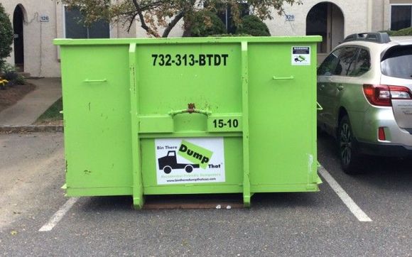 15 Yd Dumpster by Bin There Dump That Central New Jersey
