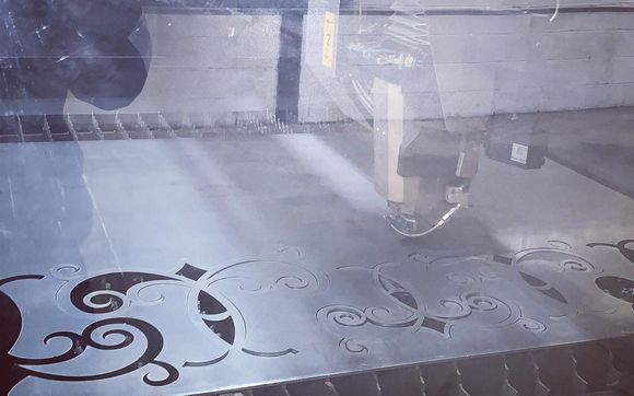 Metal laser cutting  by VP Metal Fabrication Inc.