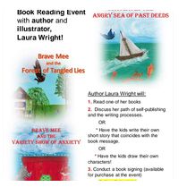 I write children's books and offer readings and workshops.  by Our Brave Mee