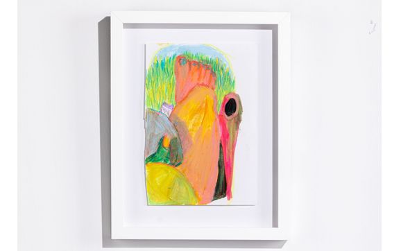 Framed Drawings and Paintings by Corrine yonce studios llc