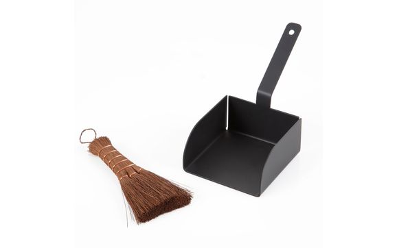 Heavy Duty Fireplace Ash Shovel,Long Handle Fire Pit Shovel,Pizza Oven Cleaner With Wooden Handle,Dust Pan,Charcoal Grill Ash Rake,Gardening Fireplace - View #8