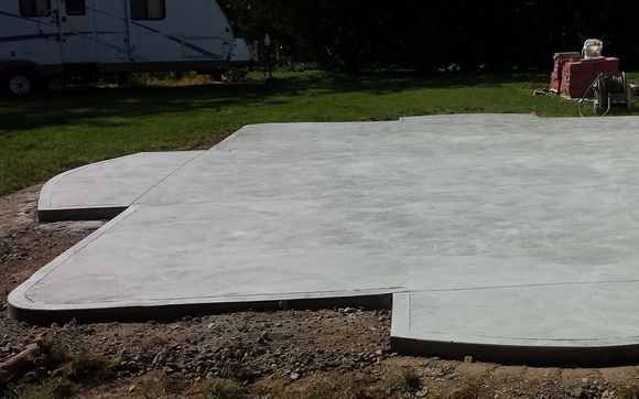 Patio Construction by suffolk concrete & masonry