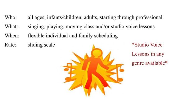 Individual Voice and Family Music Lessons by Studio Voice And Family Music: All Ages