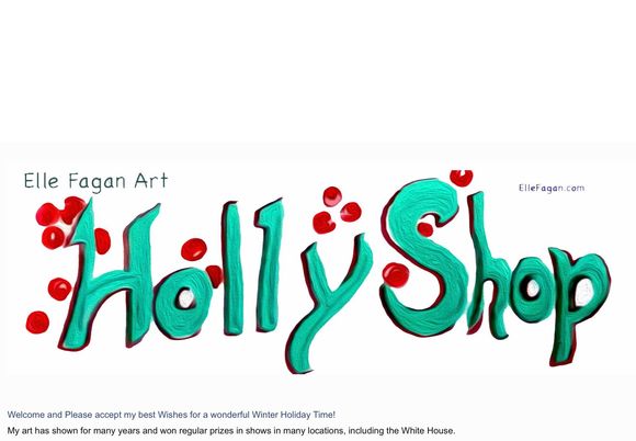Elle Fagan Art Winter Holiday activities and products. by Elle Smith Fagan