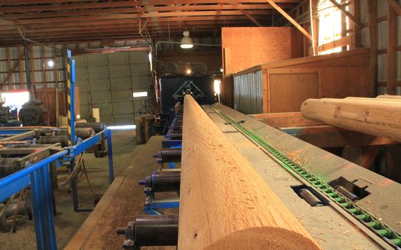 Log Home packages, Milled and Raw log material by Montana Custom Log Homes, Inc.