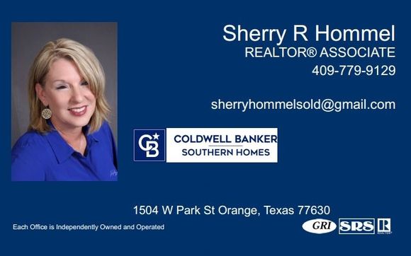 Real Estate  by Sherry Hommel Realty Group Coldwell Banker Southern Homes 