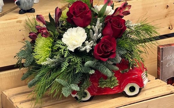 Christmas Centerpieces  by Brilliont Blooms