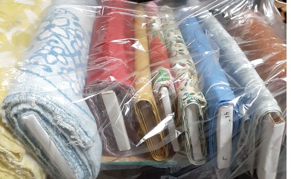 Vintage Upholstery Fabric by Mattes Lace and Trimming  Co.