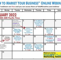 Free Marketing Interactive Webinars by Yuloff Creative LLC