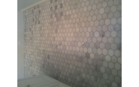 Tile Floor Installation by Custom stone tile