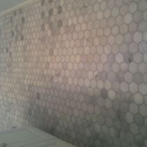 Tile Floor Installation by Custom stone tile