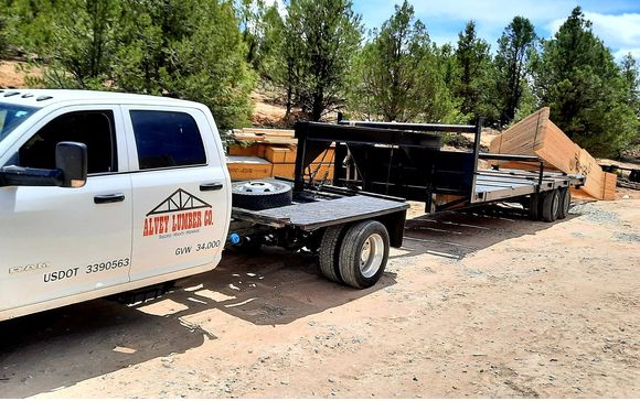 Truss and Lumber Delivery by Alvey Lumber Truss Co.