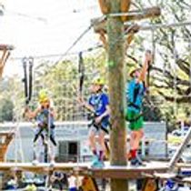 Extra Adventure Hours in January by Wild Blue Ropes Adventure Park