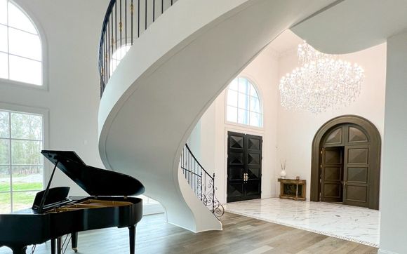 Custom Wood Staircases  by Advanced Millworks Inc.