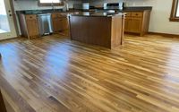 Solid strip home plank hardwood flooring, install, sand, finish by TMT Integrity Flooring, LLC