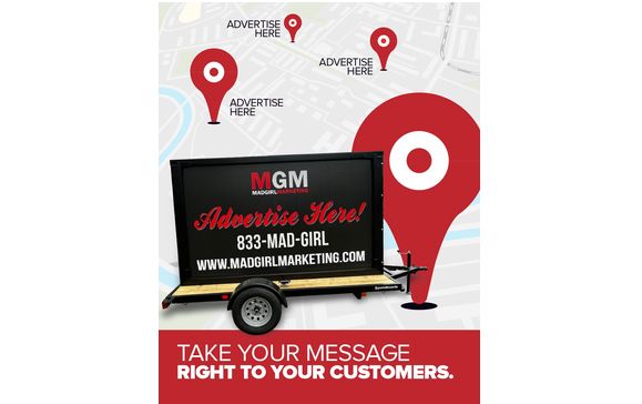 Mad Girl Marketing Mobile Billboards!  by MadGirlMarketing