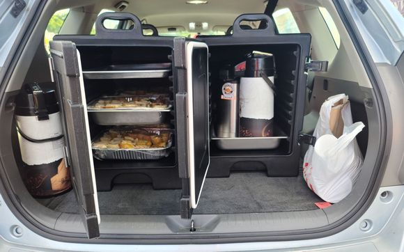 Large food delivery by 1st Class Delivery