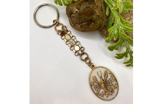 Keychain  by Retro Reimagined Bijou Keychains