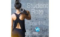 Student + Military Rate ONLY $10 by Yoga Salt