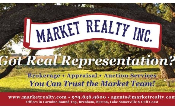 True Representation for Buyers and Sellers by Susan S. Kiel Broker/Owner Market Realty, Inc.