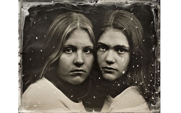 Analog, large format, wet plate portraits by Chris Chapman Photography