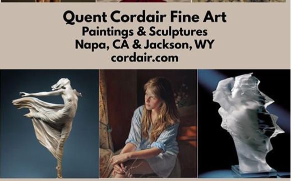 Artist's Studio at Quent Cordair Fine Art - The Finest in Romantic Realism