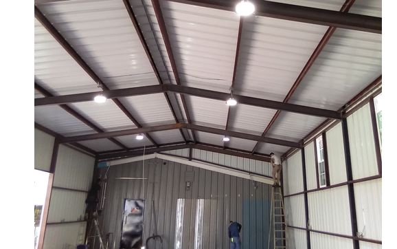 METAL BUILDINGS, FENCING INSTALLATION AND WELDING SERVICES  by N&M FENCES INSTALLATION INC