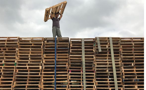 Wooden Pallets by Alpha Omega Pallet Recycling in Adelanto CA