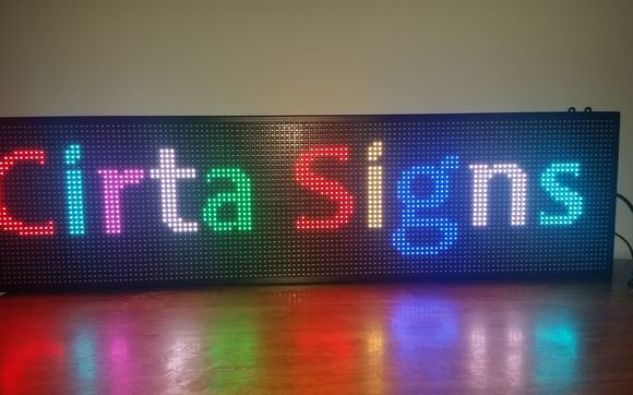led programmable Signs by Cirta Signs & Printing in Coquitlam, BC ...