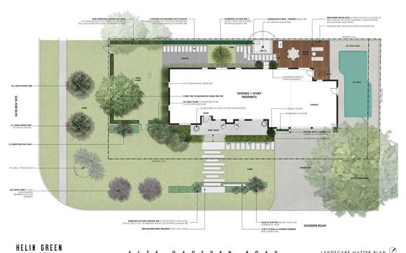Landscape Plans by Helix Green Designs